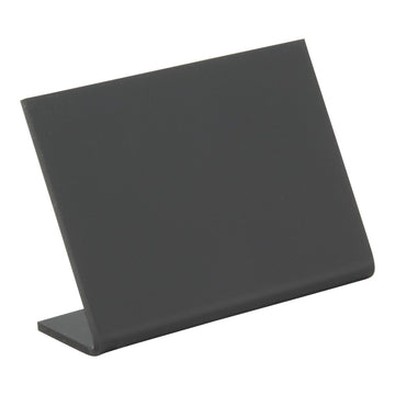 Tabletop Chalkboard by Securit – 3"W x 2"H, Plastic, Black, Model TBABLA8