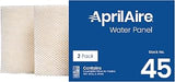 45 Water Panel Humidifier Filter Replacement for AprilAire Whole-House Humidifier Models 400, 400A, 400M (Pack of 2)