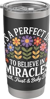IVF In Vitro Fertilization Transfer Day Fertility Pregnancy Stainless Steel Insulated Tumbler