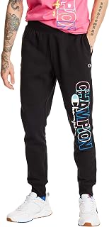 Champion mens Reverse Weave Joggers, Comfortable, Fleece Pants for Men, C Logo, 30.5"