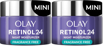 Retinol 24 Face Moisturizer by Olay – 0.5 Fl Oz (Pack of 2), Ivory, Pack of 41, Model av2022-Olay-face moisturizer fragrancefree trial size-abafcc01