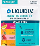 Liquid I.V. Sugar Free Electrolyte Powder, Discovery Variety Pack, 16 Count