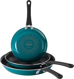 Tramontina Porcelain Enamel Non Stick 3-Pack Frying Pans