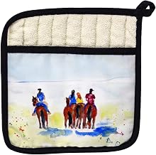 Betsy Drake PT892 Beach Riders Pot Holder