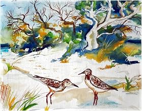 PM487 Trees & Beach Place Mat - Set of 4