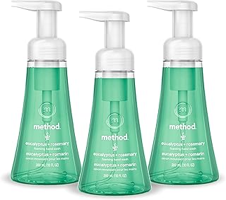 Method Foaming Hand Wash, Eucalyptus + Rosemary, 10 fl oz, 3 pack