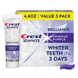 3D White Toothpaste by Crest – 4.6 Ounce (Pack of 3), Pack of 3, Model 30772116296