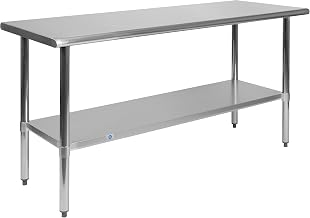 Flash Furniture 60x24 Stainless Steel Prep Table
