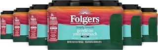 Folgers Simply Smooth Decaf Ground Coffee, 23 Oz. Canister (Pack of 6)