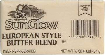 Ventura Foods SunGlow European Style Butter Blend Margarine, 1 Pound -- 36 per case.