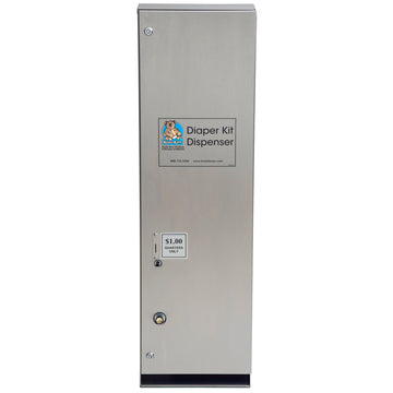 KB143-SS Diaper Kit Dispenser by Koala Kare – Commercial Grade