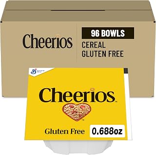 Cheerios Cereal, Single Serve Foodservice Bowlpak, 96 Ct, 6 lb Case