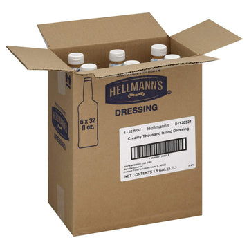 Hellmanns Thousand Island Dressing by HELLMANN'S – 32 Ounce, Pack of 6