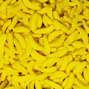 Gummi Bananas Candy by Palmer Candy – 3.25 Ounce (Pack of 8), Orange, Pack of 8
