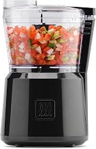 Toastmaster Chopper with 2-Speed Control by Select Brands - Mini Electric Food Chopper for Salsa, Dips & More - Electric - with Dishwasher-Safe Chopping Cup & Safety Lid - 3 Cups | Mini Electric Chopper for Salsa & Dips with Dishwasher-Safe Cup & Safety Lid, Easy to Clean Electric Vegetable Chopper