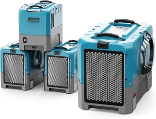 ALORAIR 180 PPD Commercial Industrial Dehumidifier with Pump (Pack of 4) | 6-Year Warranty, Large Space, for Basement/Warehouse/Job Sites, Crawl Space Drying