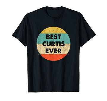 Curtis Name T-Shirt by Curtis Name Shirts & Gifts – Cotton, Black, Model 2GMA0H7PMPN