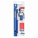 Mars Technical Mechanical Pencil Set by STAEDTLER – 4 Count (Pack of 1), Metal, Blue, Model 788 SBK4