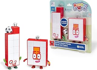 Learning Resources Numberblocks Elf and Twelve Figure Set, Educational Toy, Math Counting, Imaginative Game, CBeebies, Educational Toy, Ages 3, 4, 5 Years and Above