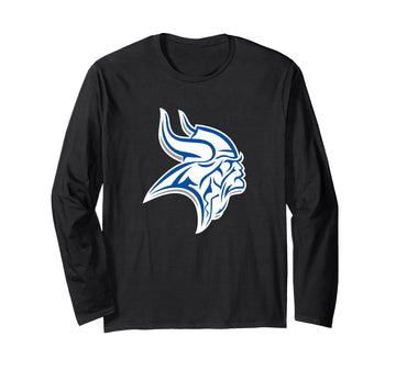 Curtis Vikings Long Sleeve T-Shirt by Curtis, University Place, WA 98466 – Black, Model TS53AA2ASC8