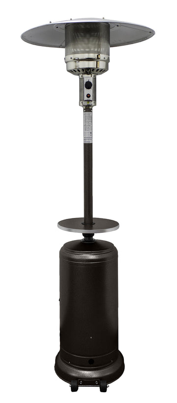 Propane, 41000 BTU, With Steel Table, Gold by AZ Patio Heaters – Steel, Gold, Model HLDS01-CGT