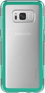 Pelican Adventurer Phone Case for Samsung Galaxy S8 (Clear/Teal)