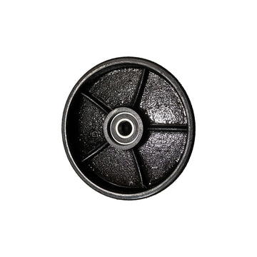 8" Polyurethane Steer Wheel for Pallet Trucks 330438 & by WESCO – 8 inches, Polyurethane, Black, Model 276005