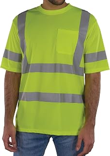 Ergodyne Unisex Adult Glowear 8367 Essential Hi-vis T-Shirt - Type R, Class 3