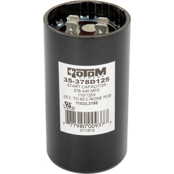Motor Start Capacitor by Rotom – Plastic