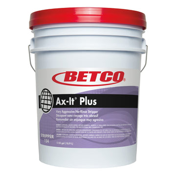 Ax-It Plus No-Rinse Stripper () by Betco – 1 Count (Pack of 1), Clear, Model 1540500