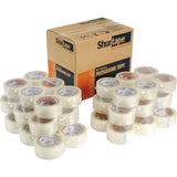 HP 200 1.9 Mil Carton Sealing Tape by Shurtape – Medium, Polypropylene, Clear, Pack of 36, Model 207149