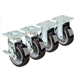 Krowne Extra Heavy Duty Large Plate Caster – Metallic, Model 28-180S