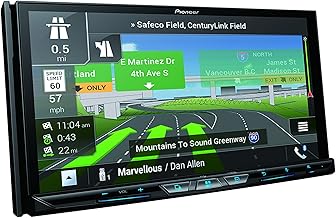 PIONEER AVIC-W8600NEX 7 Inch Multimedia Navigation Receiver with Bluetooth (Renewed)