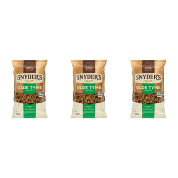 Old Tyme Pretzels by Snyder's of Hanover – 16 Ounce (Pack of 3), Model 80050