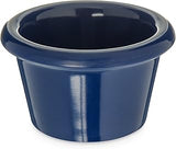 Carlisle FoodService Products CFS S27560 Melamine Smooth Ramekin, 1.5 oz, Cobalt Blue