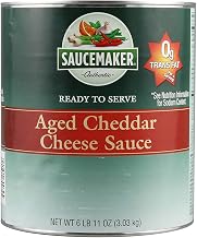 Saucemaker Aged Cheddar Cheese Sauce, Number 10 Can -- 6 cans per case.