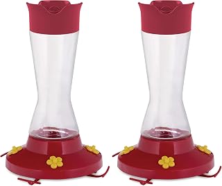 Perky-Pet 210PB Pinch Waist Glass Hummingbird Feeder (Pack of 2)