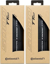 Continental Grand Prix 5000 TT TR - Tubeless Road Bike Tire | The Fastest, for the Pursuit of Speed - BlackChili, Vectran Breaker, LazerGrip, Active Comfort Technology, 2 Pack