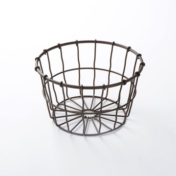 Basket, Wire, Bronze, Large by American Metalcraft – Large, Bronze wire, Bronze, Model WBBM