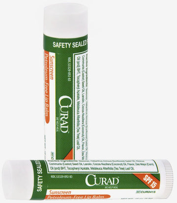 Curad Lip Balm by Medline – 1 Count (Pack of 1), Cream White, Model CUR0415H