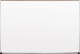 Deluxe Magne-Rite Dry Erase Whiteboard, Alum Trim, 4 x 6 Feet Markerboard (219AG),White/Silver