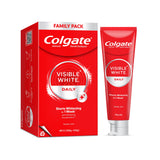 Visible White Toothpaste 480g (Combo Pack of 4 x 120g) Teeth Whitening Starts in 1 Week by Colgate – 1.7 Ounce (Pack of 1), Model 61007057