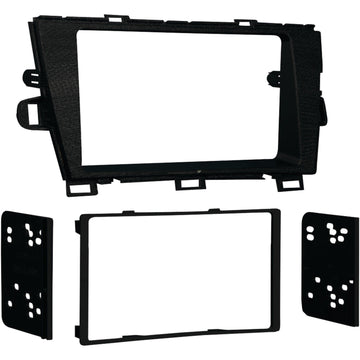 Electronics Dash Kit for Toyota Prius 2010-2015 & 2012-2015 PHV Plug-in Double DIN by Metra – Apple, Black, Model 95-8226B
