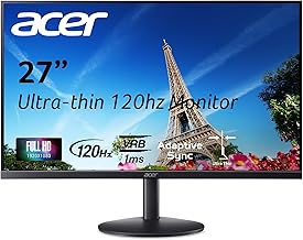 Acer 27in FHD 1920x1080 IPS 120Hz Office Monitor SB273 G0bi
