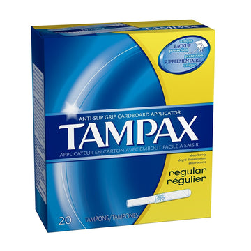 Pearl Regular by Tampax – Cardboard, Pack of 6, Model 073010280106-6a