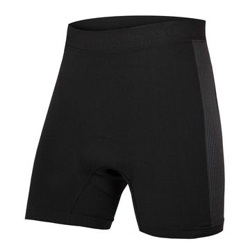 Mens Engineered Padded Cycling Boxer Black by Endura – X-Large, Polyester, Black, Model E3168BK/6