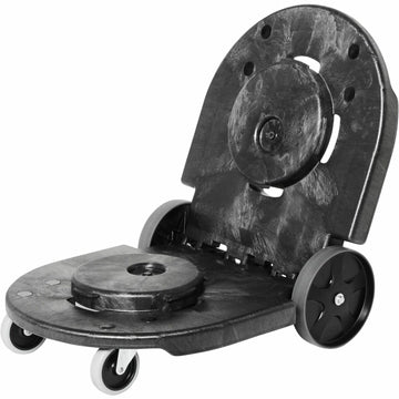 Rubbermaid 264600BK Dolly,Brute Tandem,40 Gal. Cap,20-13/16-Inch x45-5/16-Inch x8-3/4-Inch,BK