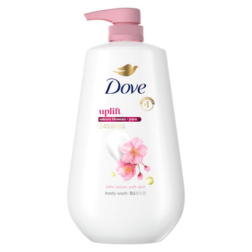 Uplift Body Wash with MicroMoisture by Dove – 30.6 Fl Oz (Pack of 1), White, Model 011111062009