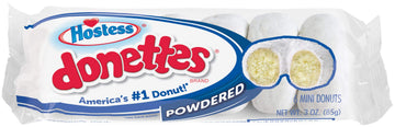 Powdered Sugar Mini Donette by Hostess – Pack of 60