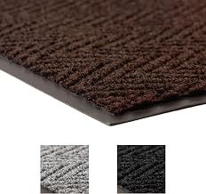 Notrax 118 Arrow Trax® Entrance Mat, for Home or Office, 2' X 3' Brown